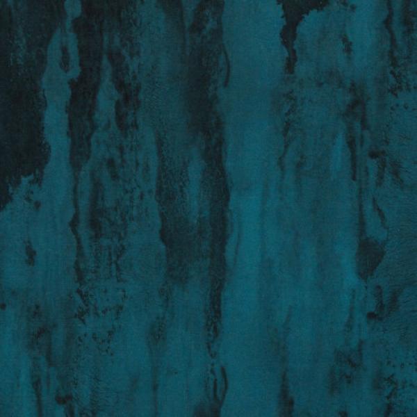 Sweat angeraut mit gemalter Eiswand-Textur in Petrol